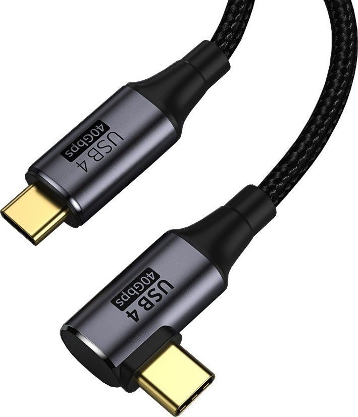 Kabel USB PremiumCord PREMIUMCORD Kabel USB4™ Gen 3x2 40Gbps 8K@60Hz 240W Thunderbolt 3 kabel 1,2m