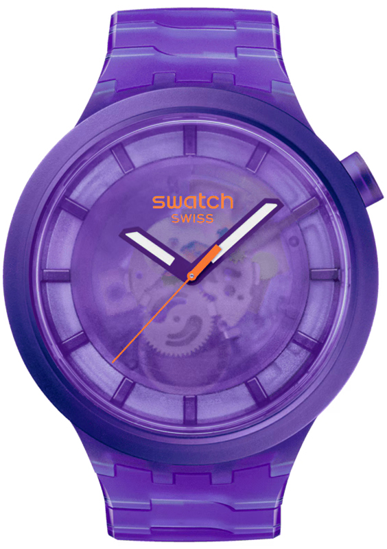 Zegarek Swatch SB05V103 PURPLE JOY