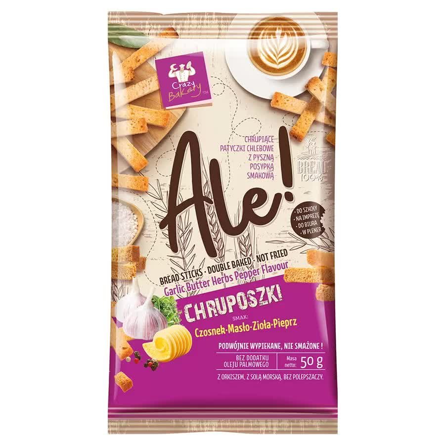 Ale! Chruposzki Czosnek - Masło 50g
