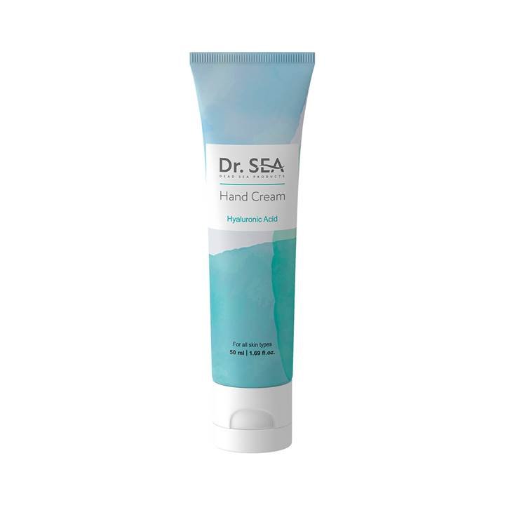 Dr. Sea, Krem do rąk - kwas hialuronowy, 50ml