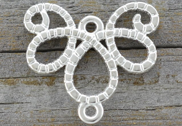 [312124] Element ozdobny łącznik  21*19mm 3szt