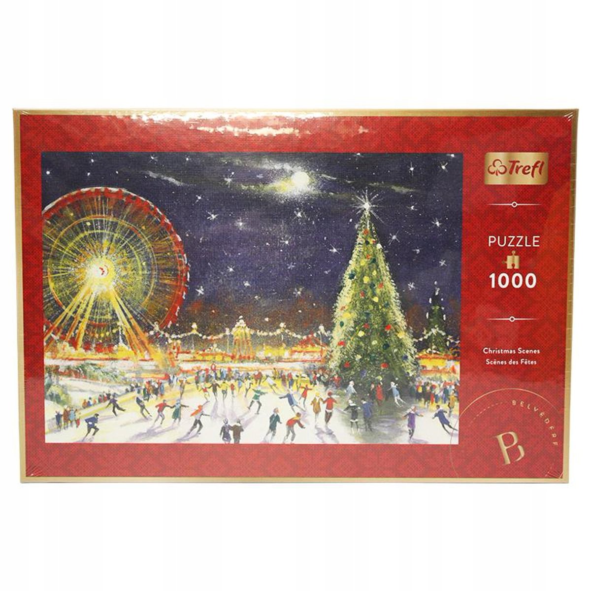 Trefl Puzzle Belvedere - Christmas Big Wheel 1000