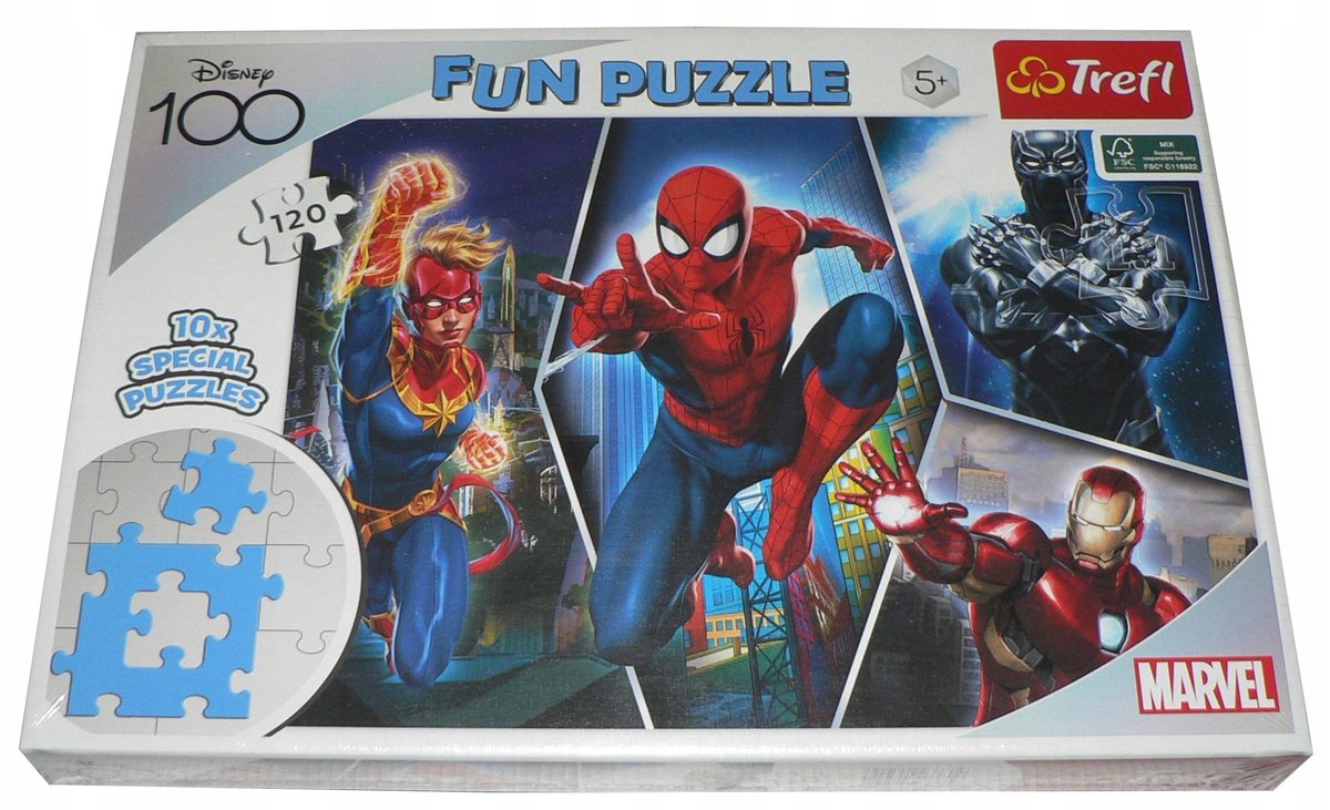 Puzzle Trefl FUN PUZZLE ( puzzel w puzzlu ) 120 elementów