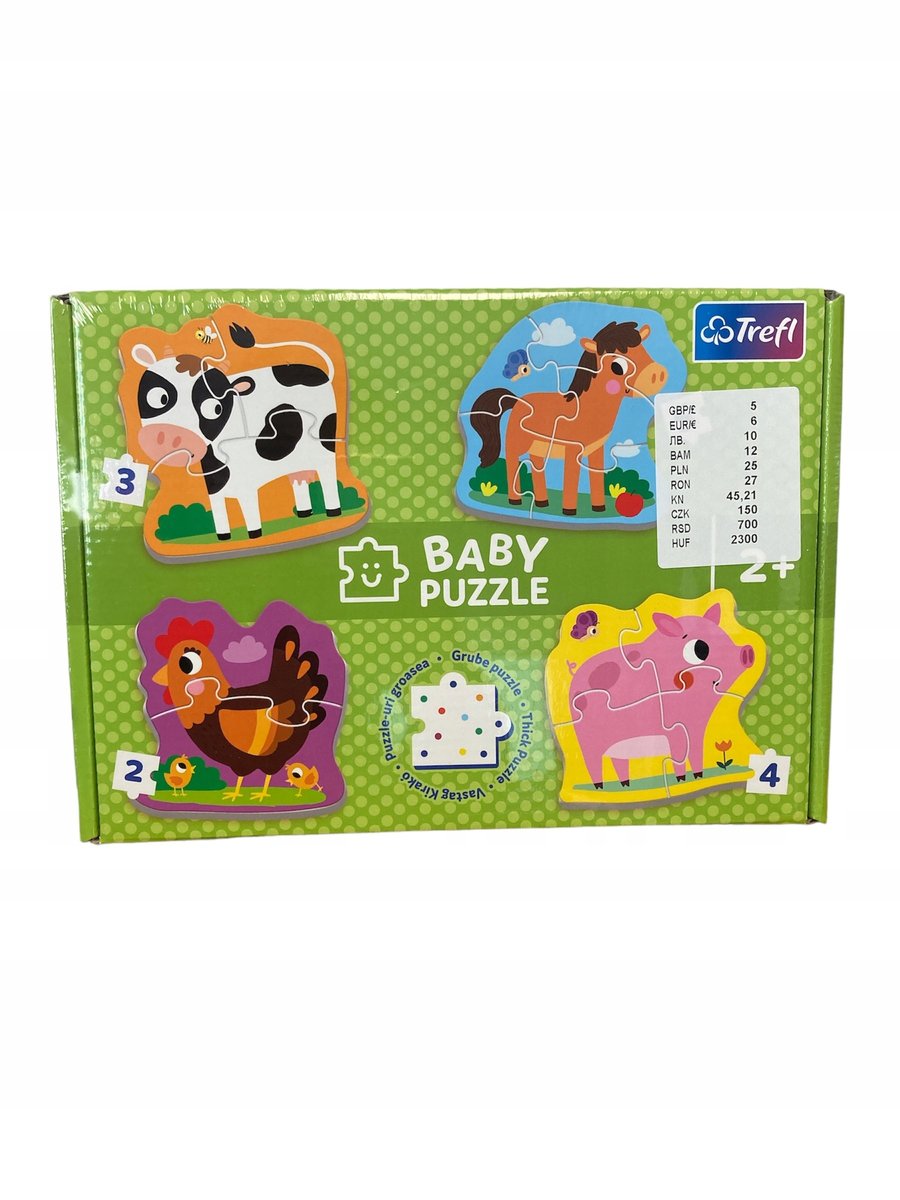 Baby Puzzle Zwierzęta na farmie 36133