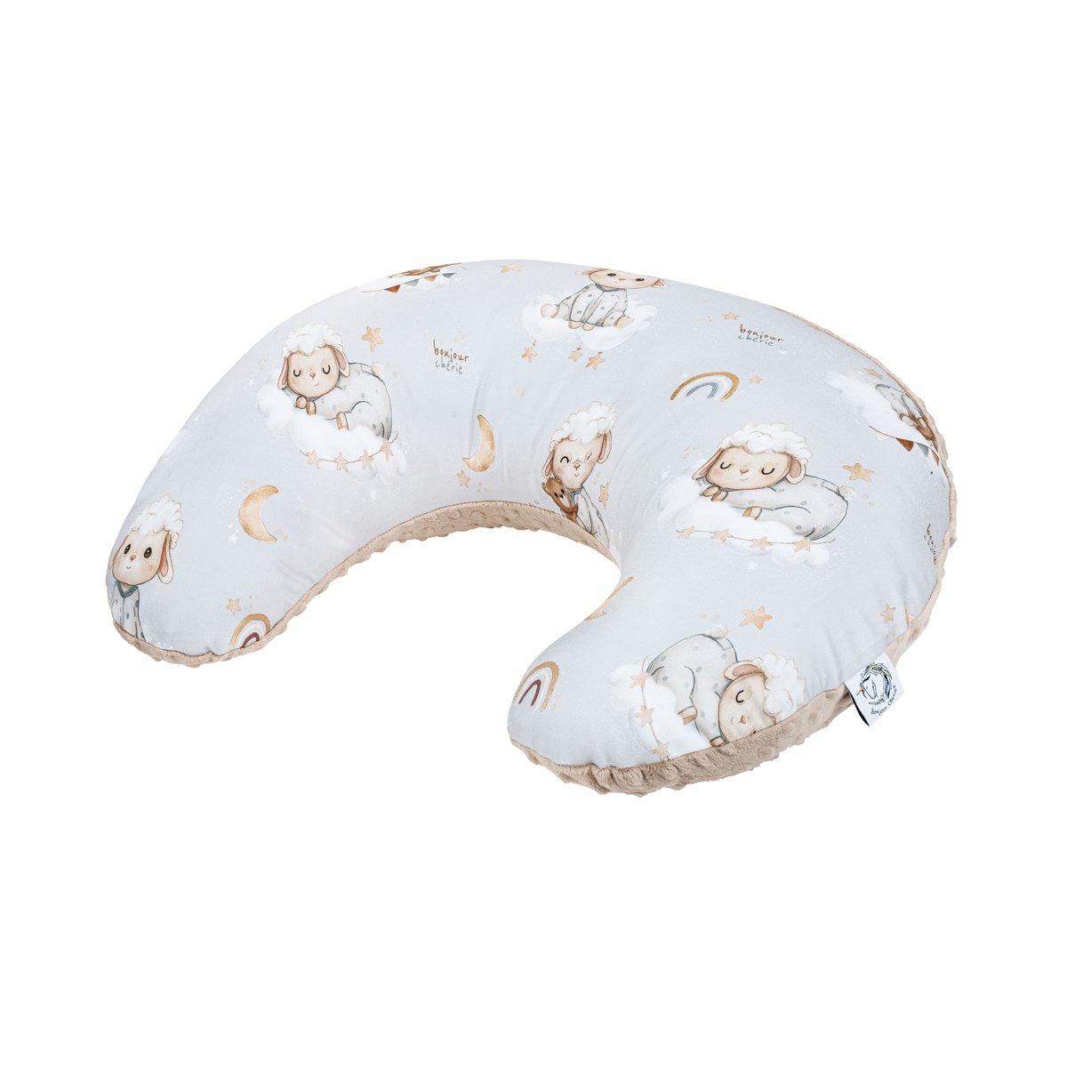 Bambusowa Poduszka duża do karmienia Owieczki