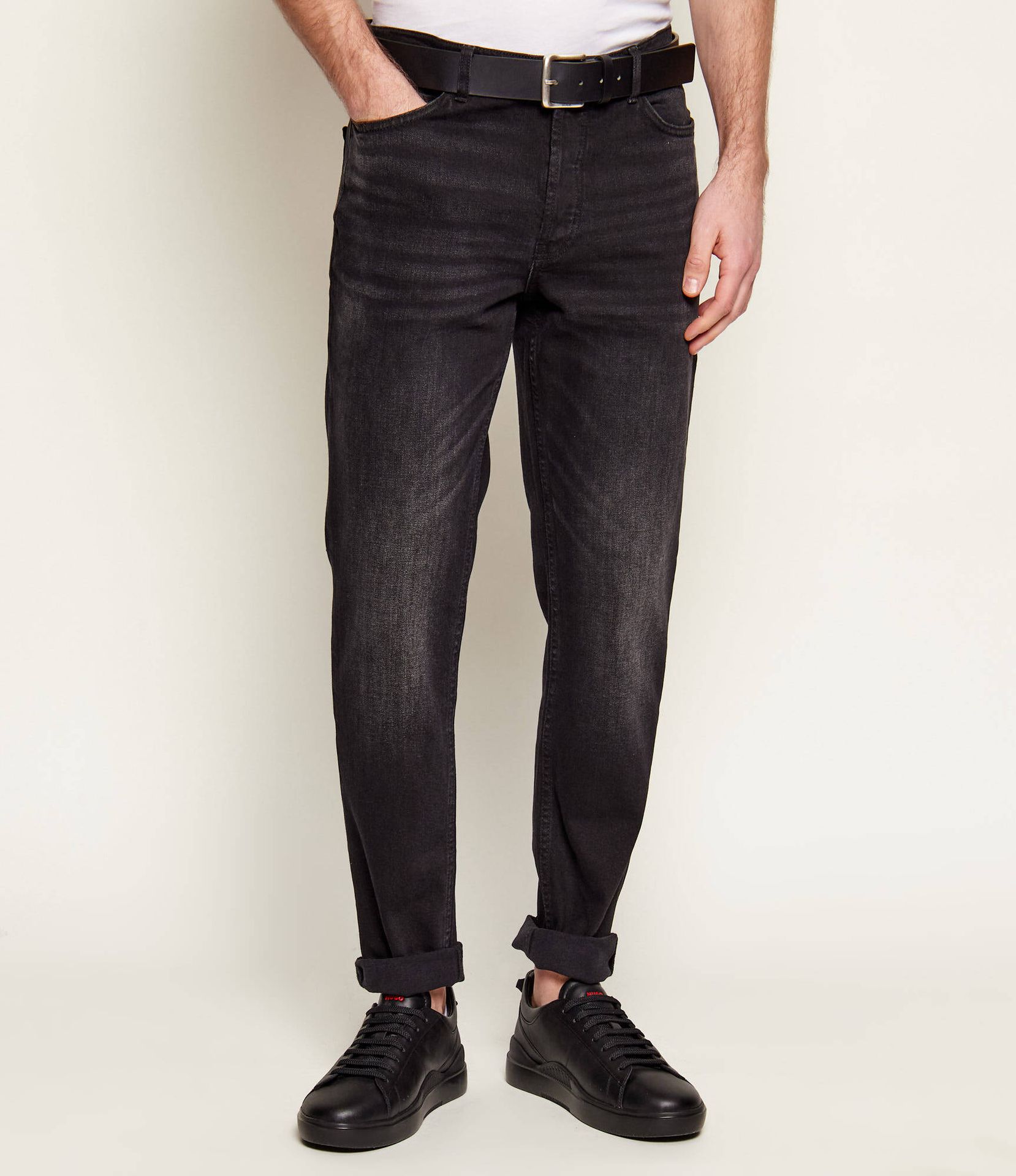 HUGO Jeansy 634 Tapered fit