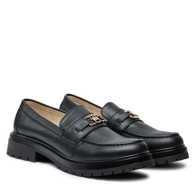 Półbuty Tommy Hilfiger Low Cut Shoe T3A4-33571-1351 S Czarny