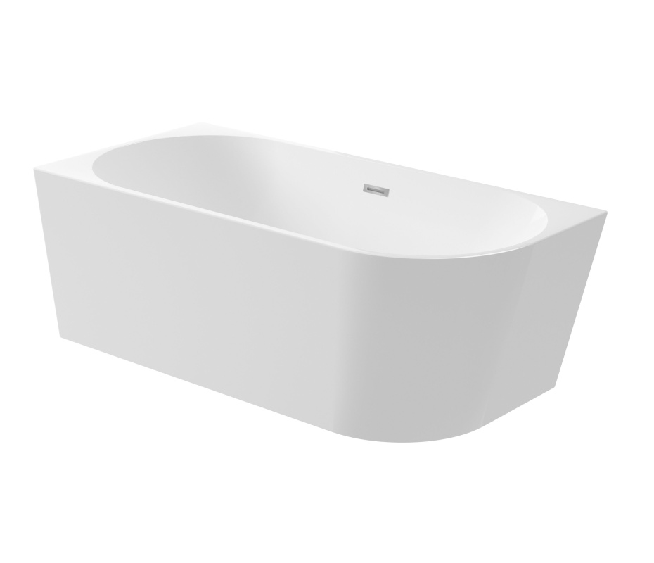 Deante Silia Wanna wolnostojąca narożna 160x75 cm lewa biała KDS016L - odbiór osobisty: Kraków, Warszawa