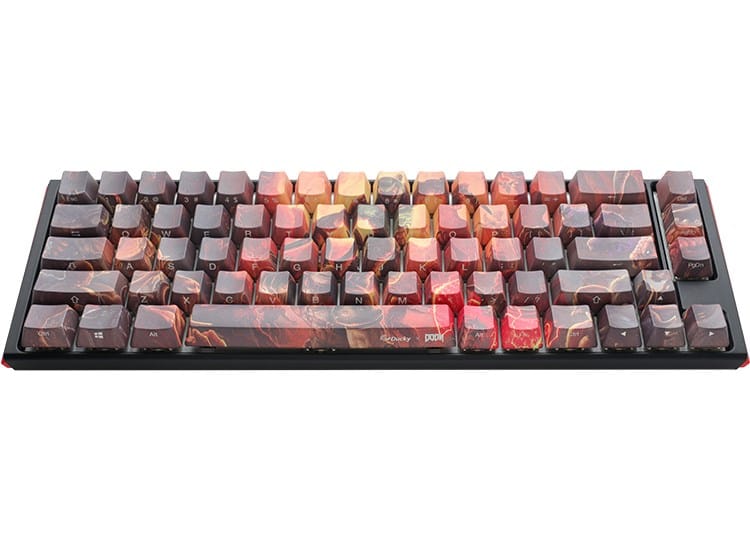 Ducky One 3 SF Doom Limited Edition klawiatura Gaming USB QWERTY Niemiecki Wielobarwny