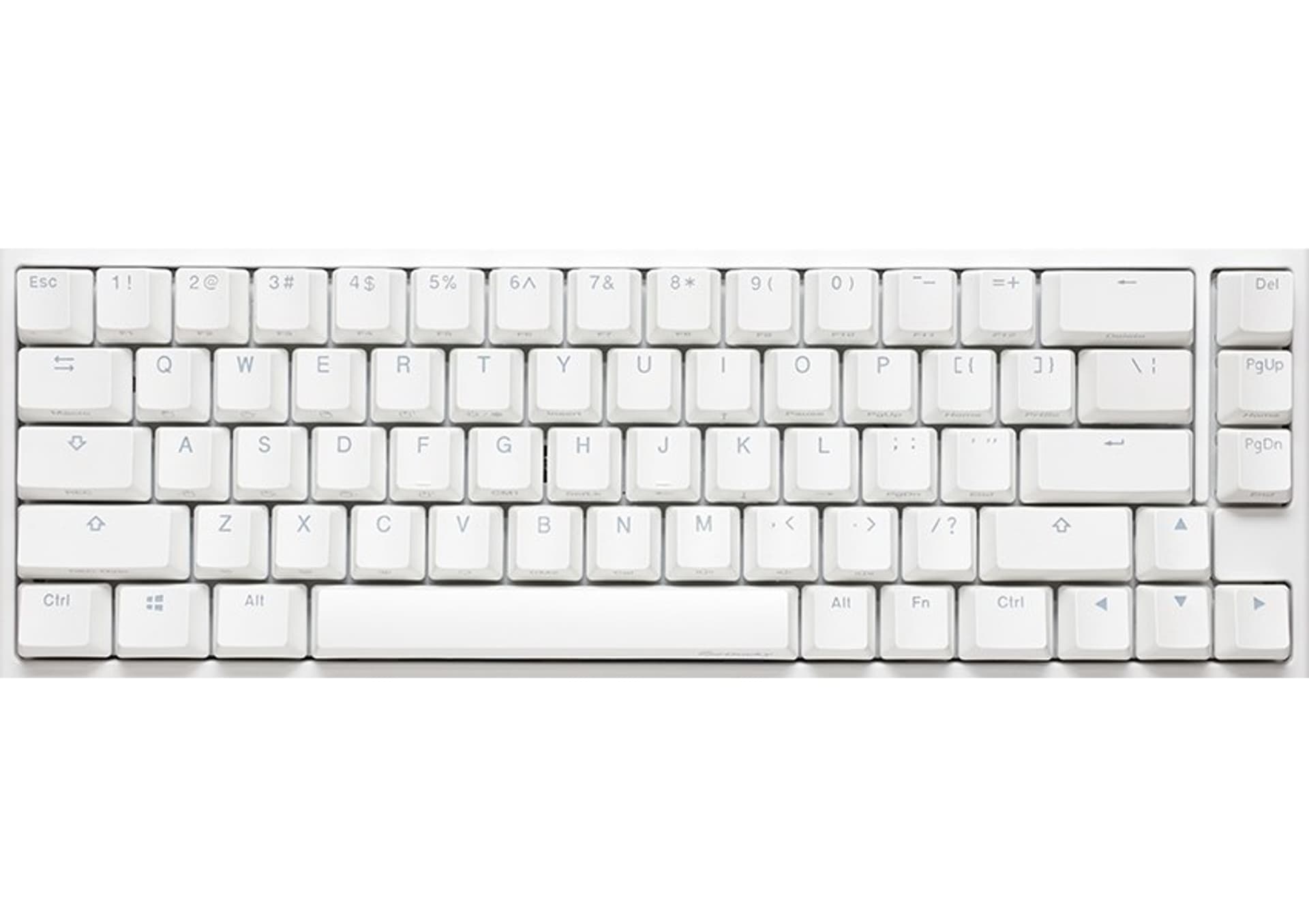 Ducky One 2 SF White klawiatura Gaming USB Niemiecki Biały