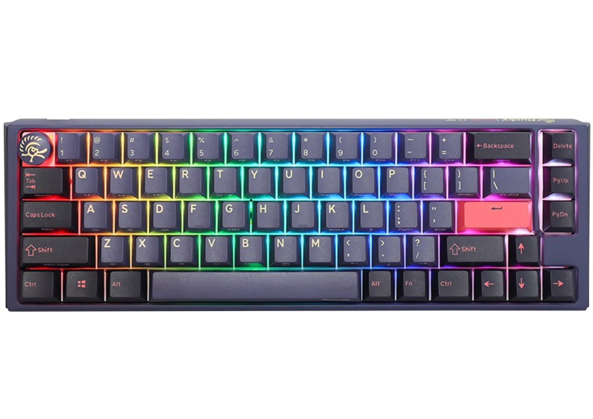 Ducky One 3 SF klawiatura Gaming USB QWERTZ Niemiecki Niebieski