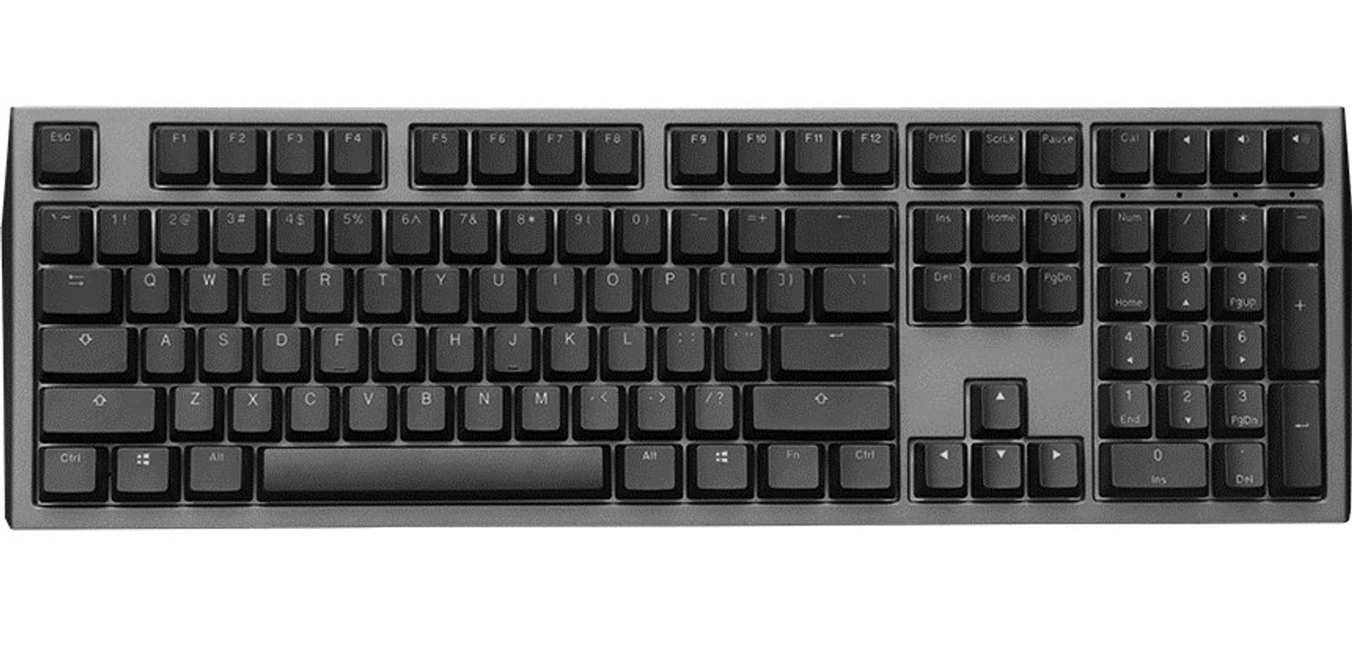 Ducky Shine 7 PBT, MX Black, RGB LED - Gunmetal Klawiatura Gamingowa DKSH1808ST-ADEPDAHT1