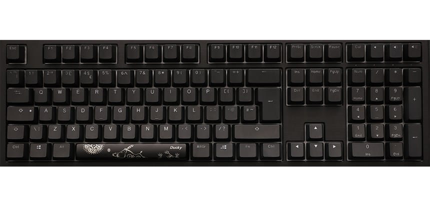 Ducky Shine 7 klawiatura Gaming USB QWERTY US English Czarny