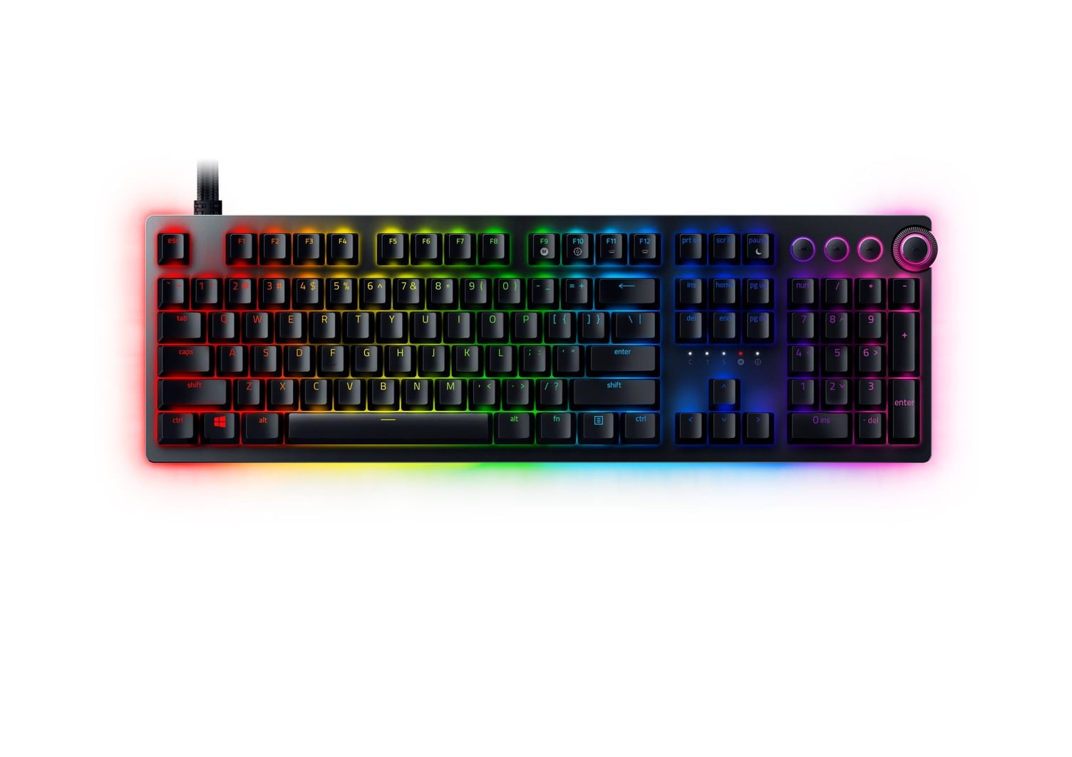 Razer Huntsman V2 Analog klawiatura Gaming USB QWERTY US English Czarny Klawiatura Gamingowa RZ03-03610400-R3G1