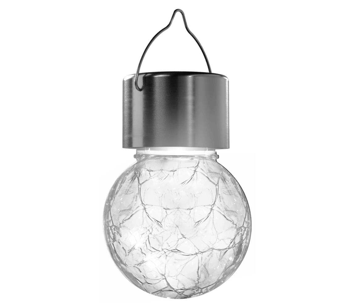 Aigostar - LED Oświetlenie solarne LED/0,006W/1,2V chrom 6500K IP44