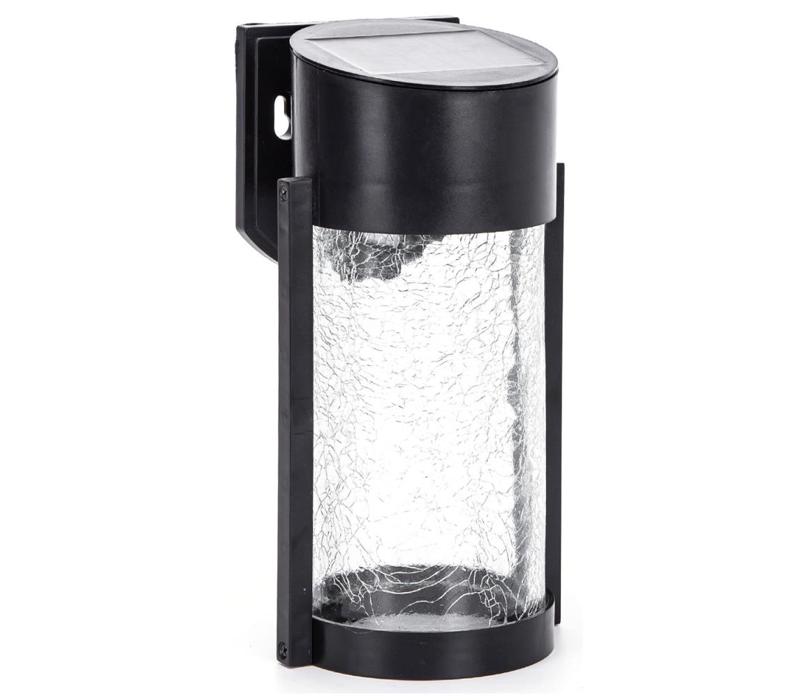 Aigostar - LED RGB Kinkiet solarny LED/2W/1,2V czarny IP44