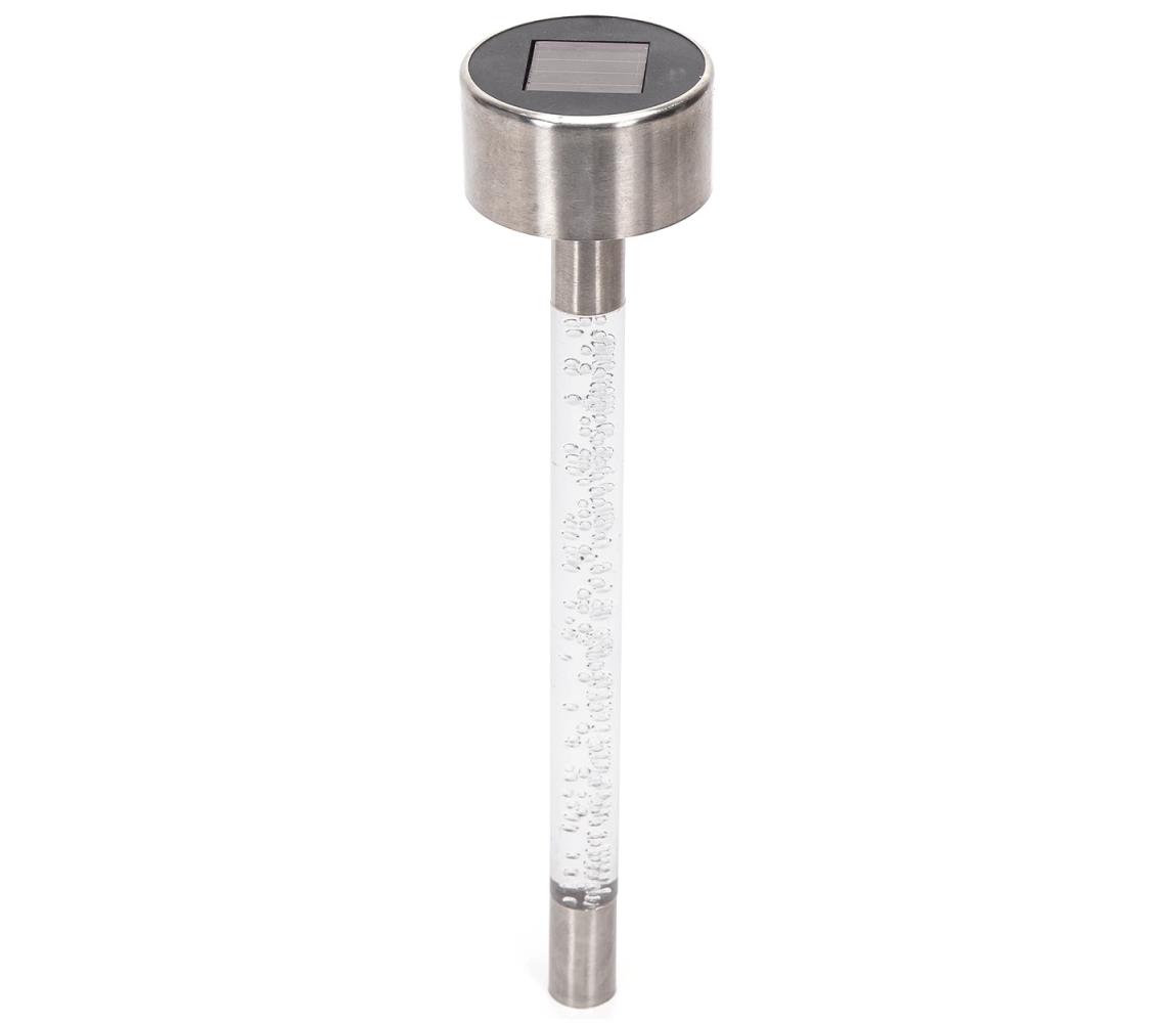 Aigostar - LED Lampa solarna LED/0,006W/1,2V 36,7cm chrom 6500K IP44