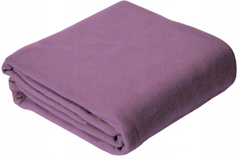 Miękki Koc Polarowy Pled Milutek Ii 130X170 Cm Fioletowy