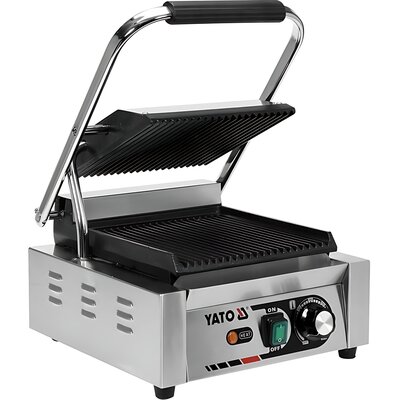 YATO YG-04555 GRILL KONTAKTOWY RYFLOWANY 32 CM 1,8 KW YG-04555