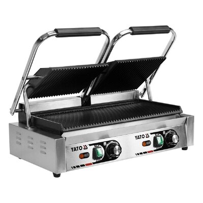 Yato PODWÓJNY GRILL KONTAKTOWY RYFLOWANY 58CM YG-04560
