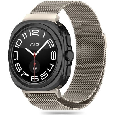 MILANESEBAND BRANSOLETA MEDIOLAŃSKA BRANSOLETKA STALOWA DO SAMSUNG GALAXY WATCH ULTRA 47MM - STARLIGHT