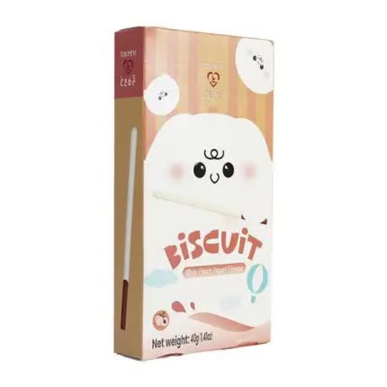 Tokimeki Biscuit White Peach Yogurt  40g