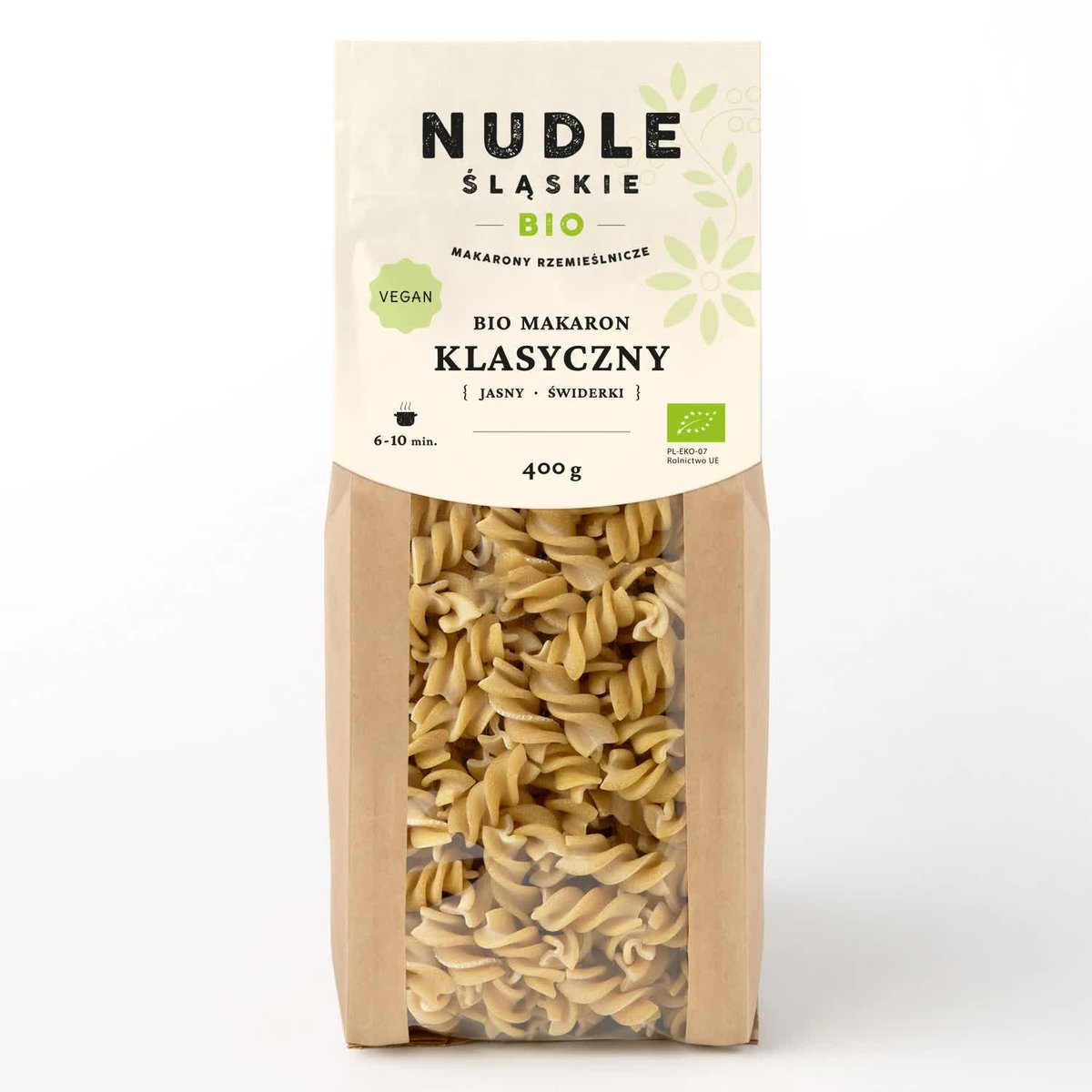 Makaron klasyczny świdry BIO 400g