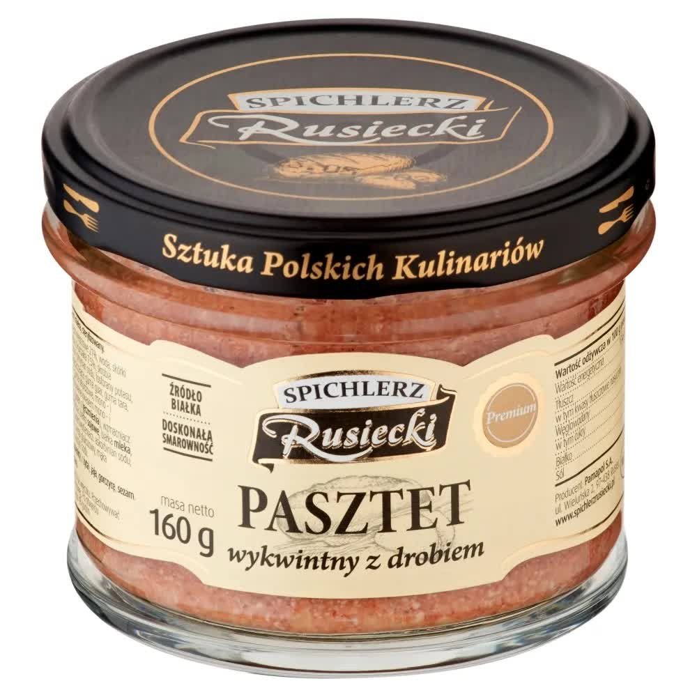 Spichlerz Rusiecki pasztet wykwintny z drobiem 160g
