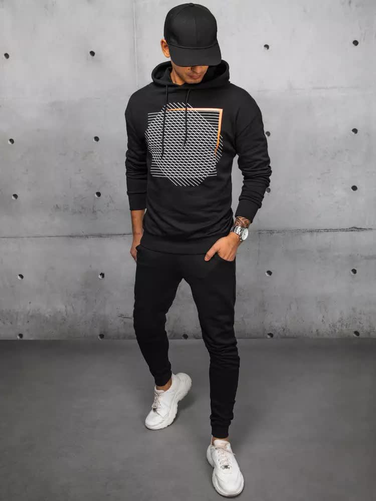 Dres męski czarny Dstreet AX0689-XL