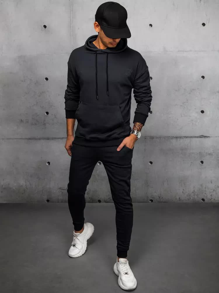 Dres męski czarny Dstreet AX0681-L
