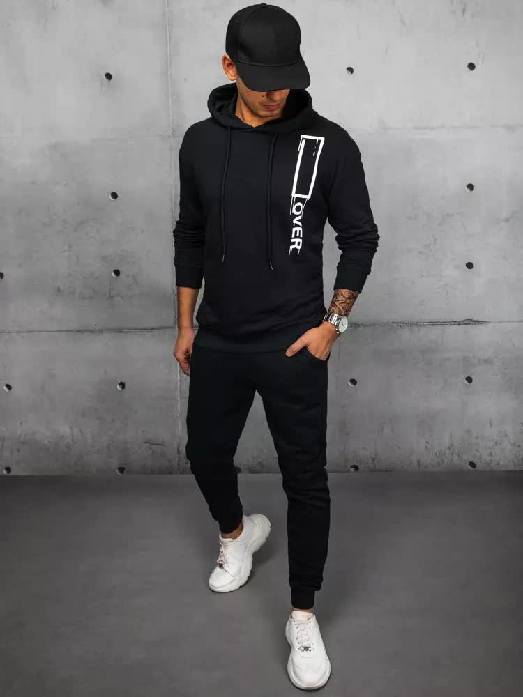 Dres męski czarny Dstreet AX0683-XL