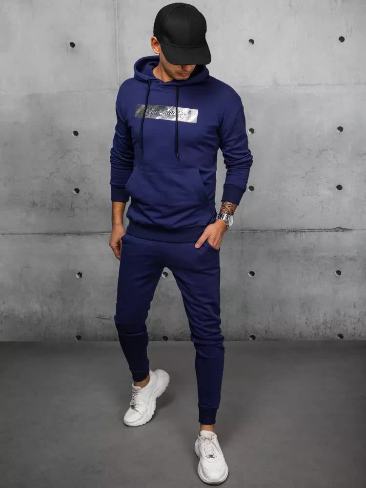 Dres męski granatowy Dstreet AX0695-M