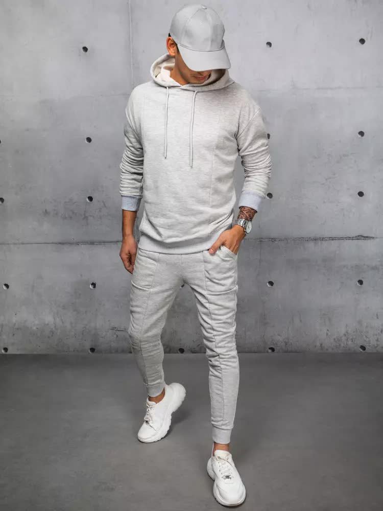 Dres męski szary Dstreet AX0675-L