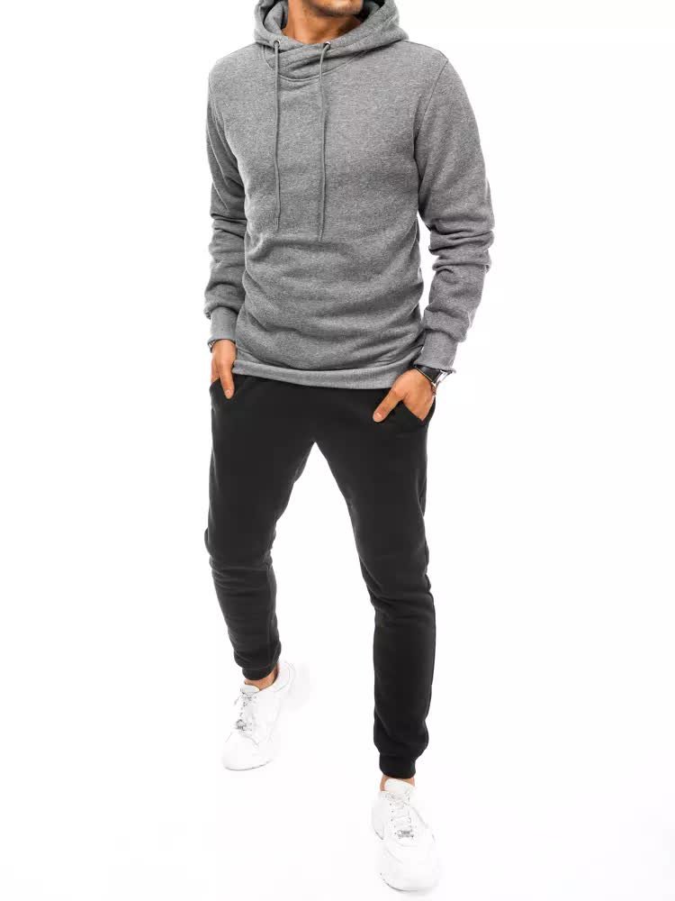 Dres męski szaro-czarny Dstreet AX0669-XL