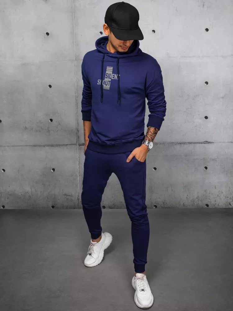 Dres męski granatowy Dstreet AX0678-M