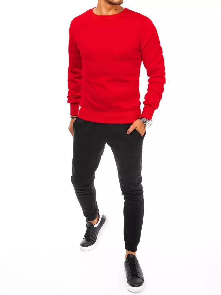 Dres męski czerwono-czarny Dstreet AX0633-XL