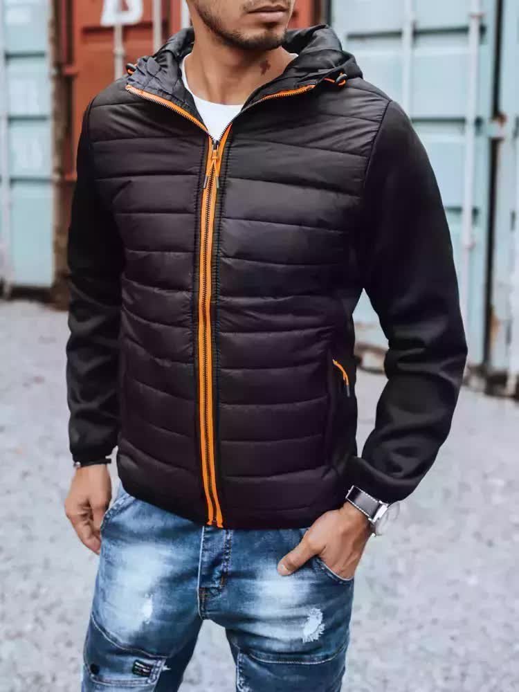 Kurtka męska przejściowa pikowana czarna Dstreet TX3785-XL