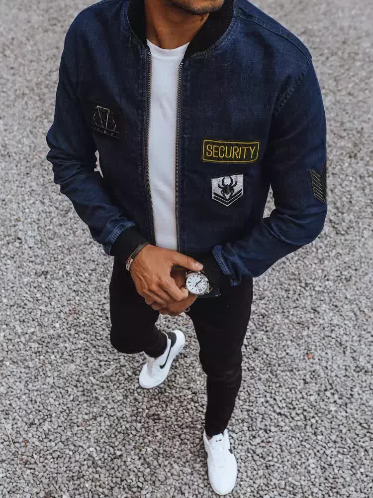 Kurtka męska czarna Dstreet TX4108-M