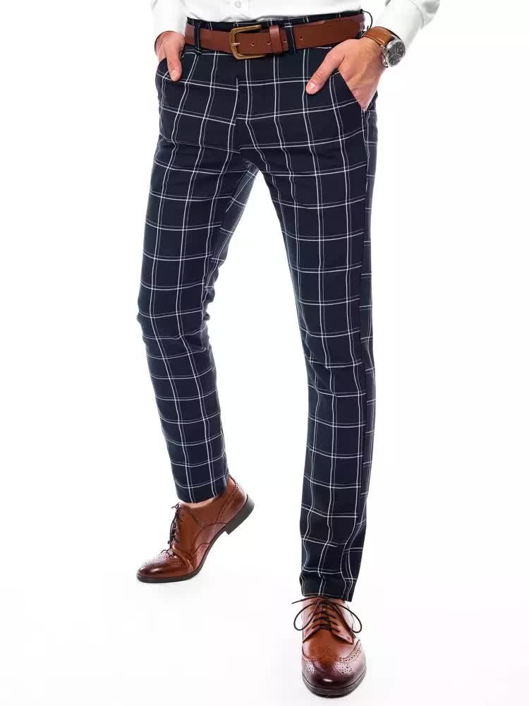 Spodnie męskie chinosy granatowe Dstreet UX3690-30