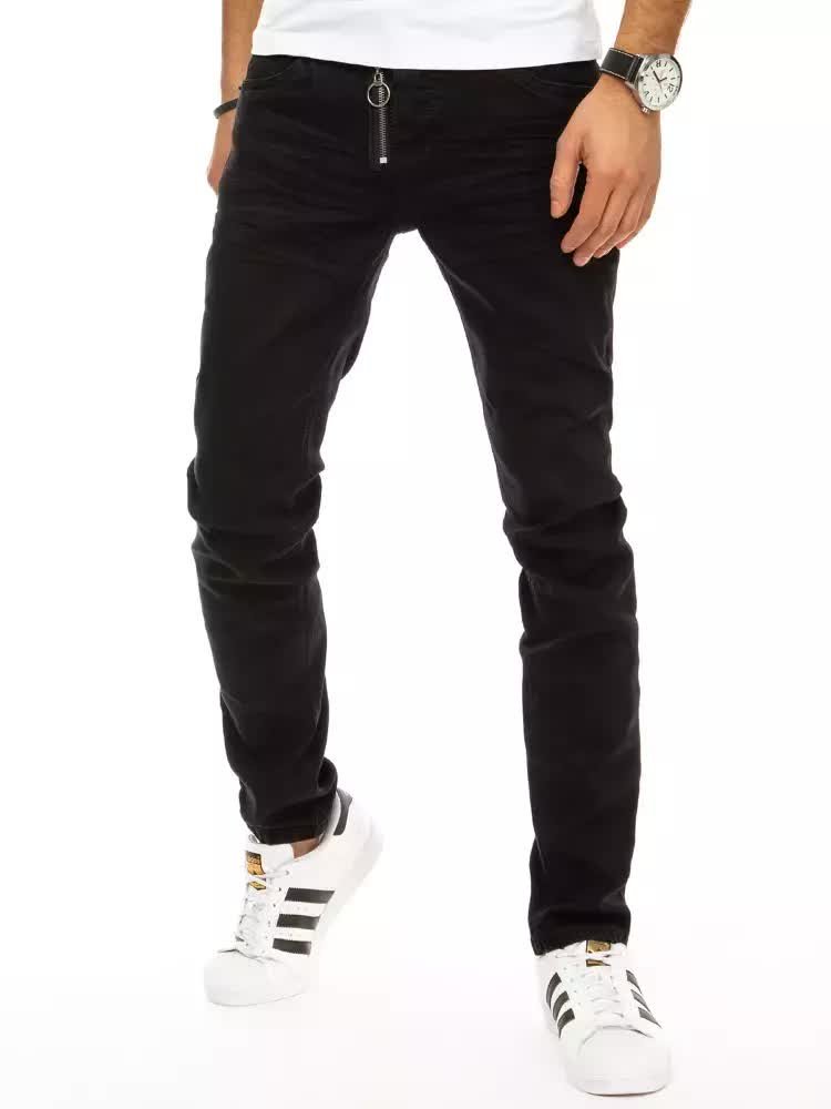 Spodnie męskie jeansowe czarne Dstreet UX2944-30