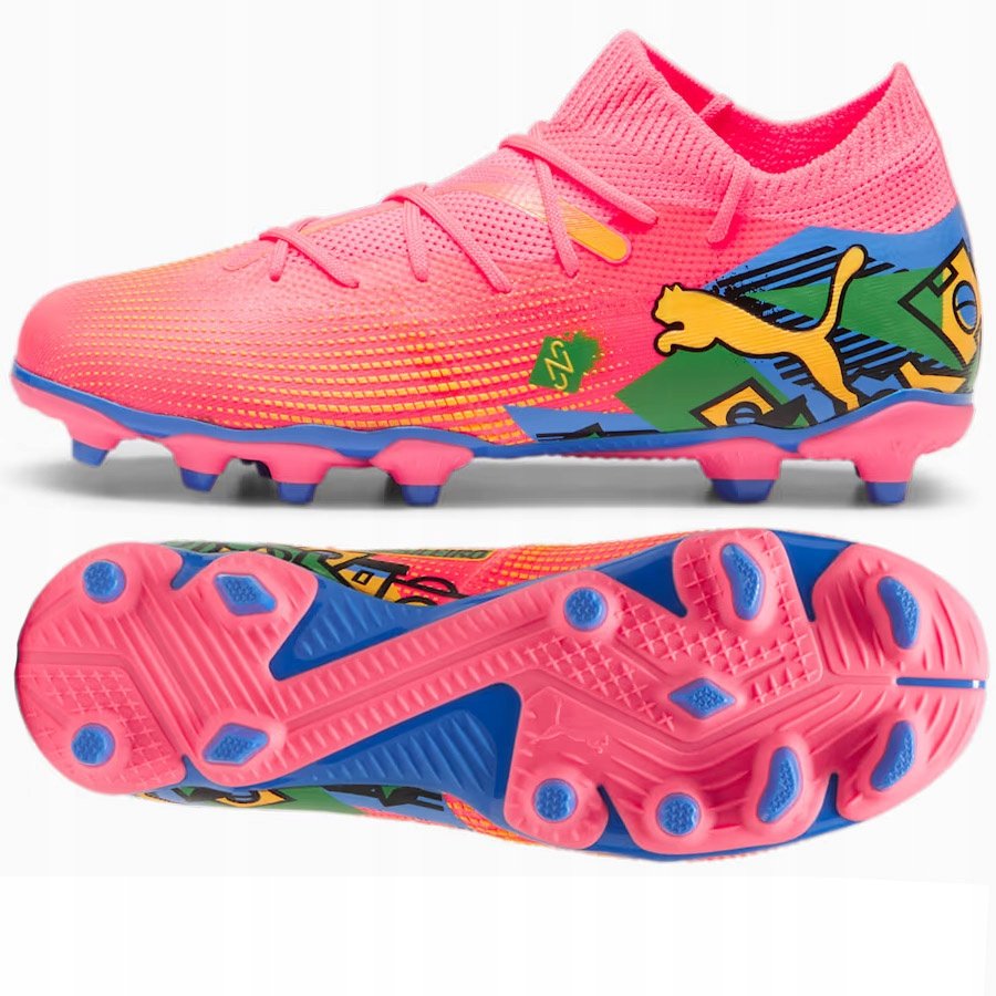 Buty Puma Future 7 Match NJR FG/AG Jr 107841-01 różowy 29