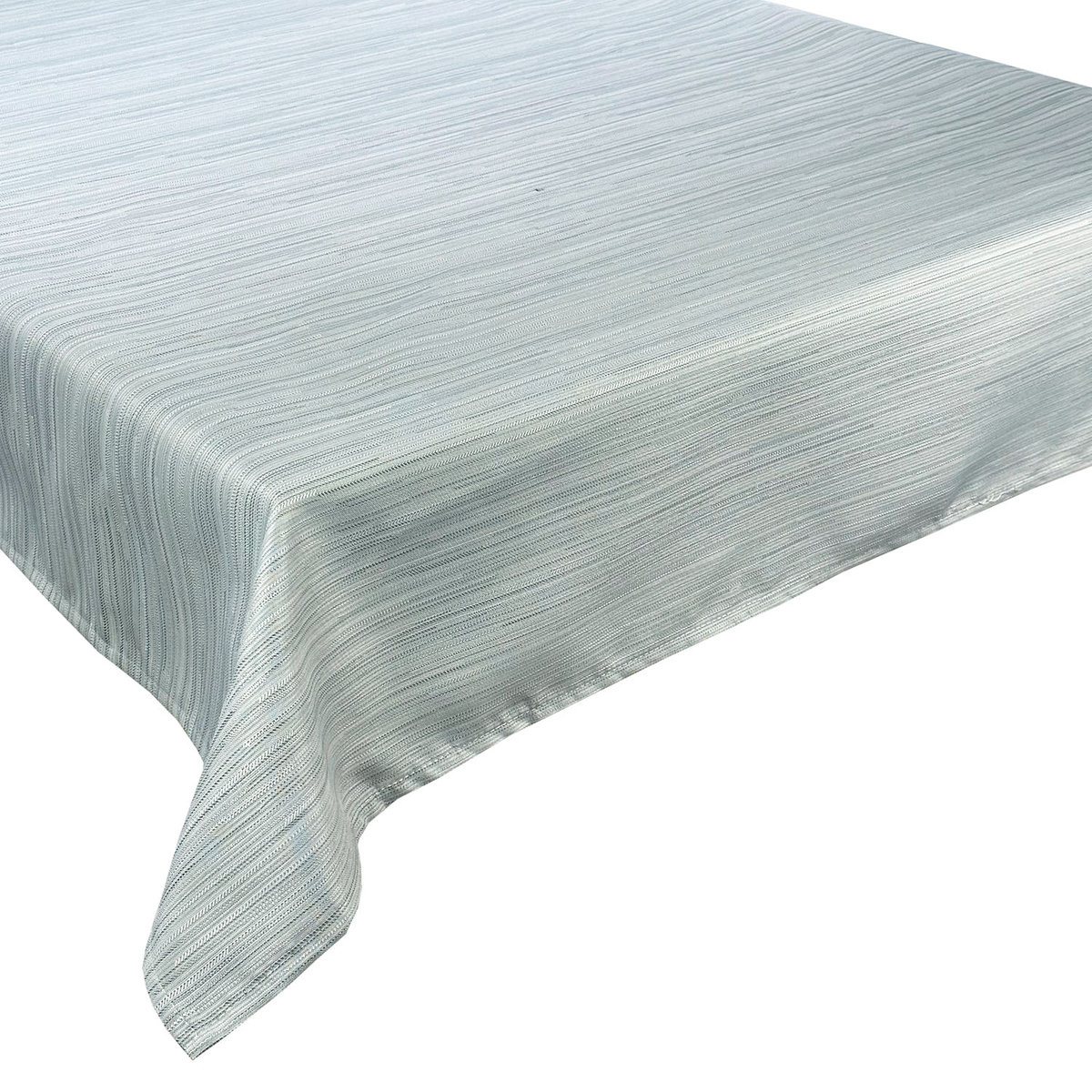 Obrus Poliestrowy Obszywany Szary K4-160x300 cm