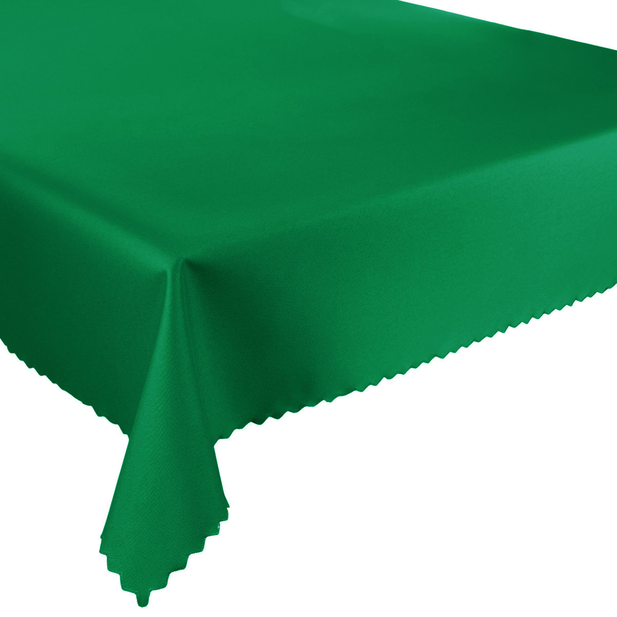 Obrus Poliestrowy Wodoodporny Plamoodporny Zielony-130x160 cm