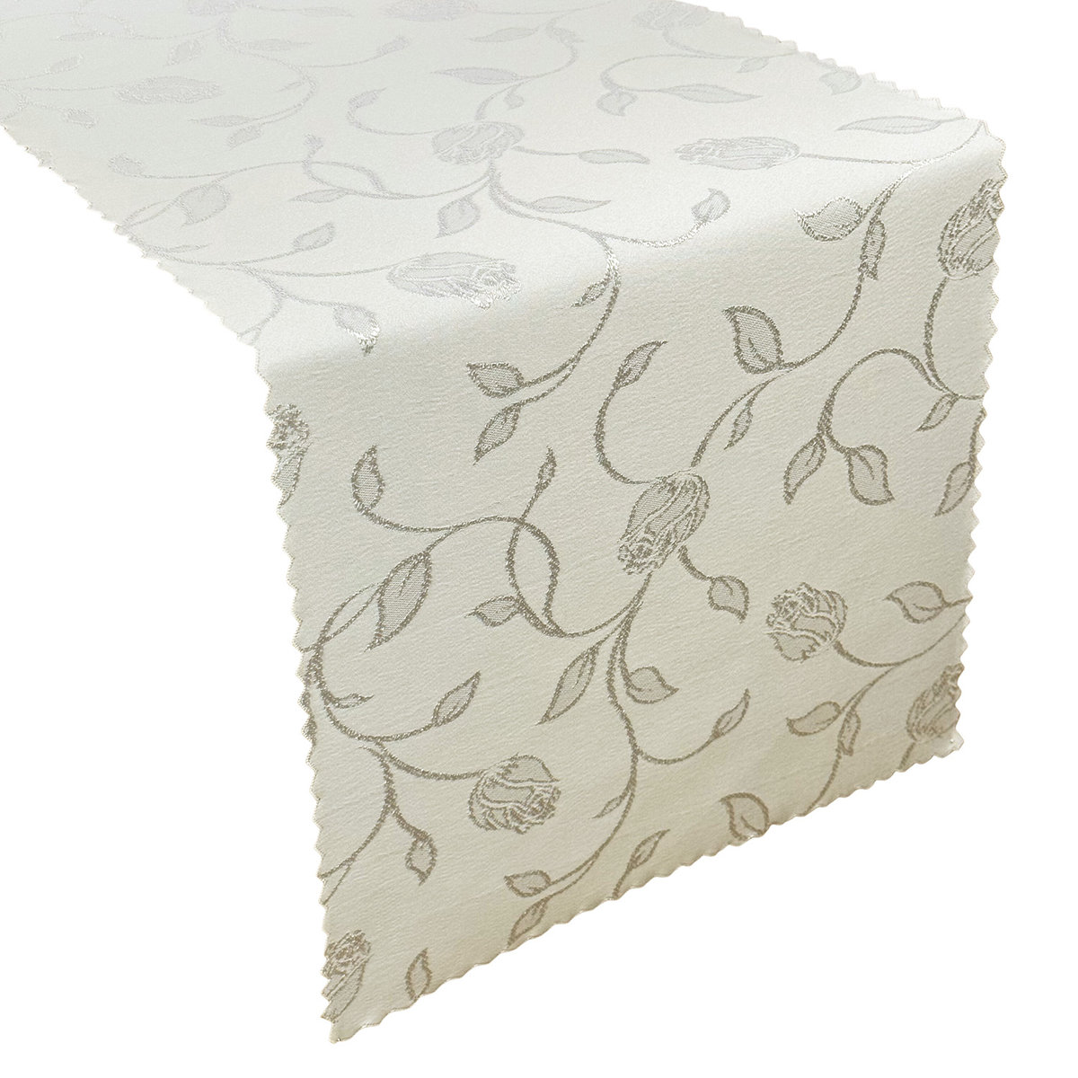 Bieżniki i Serwety Plamoodporne Lux Ecru Tulipan-50x100 cm