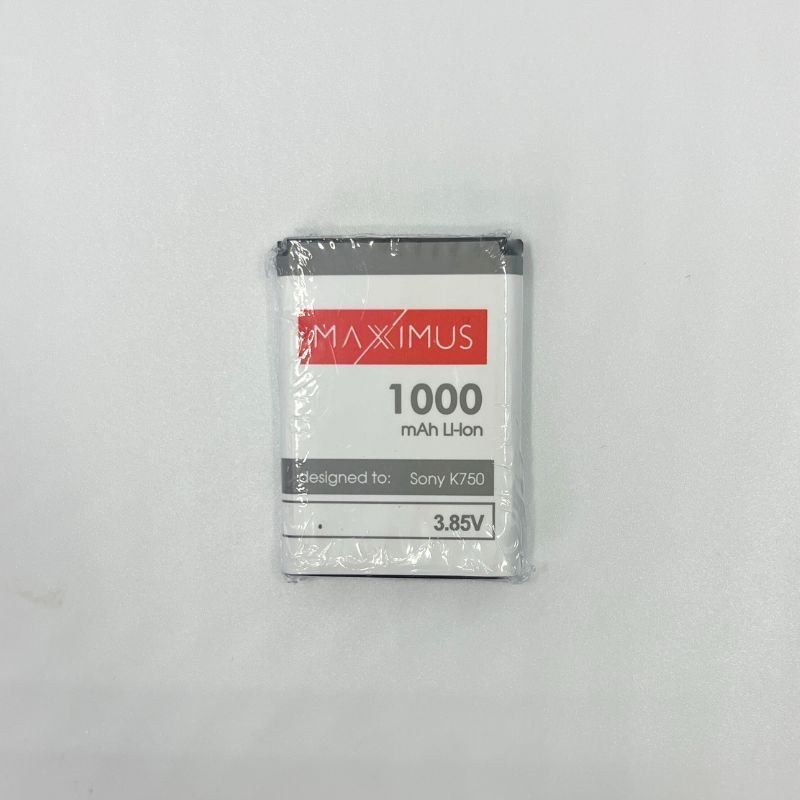 Bateria MAXXIMUS SONY ERICSSON K750 1000mAh Li-Ion BST-37