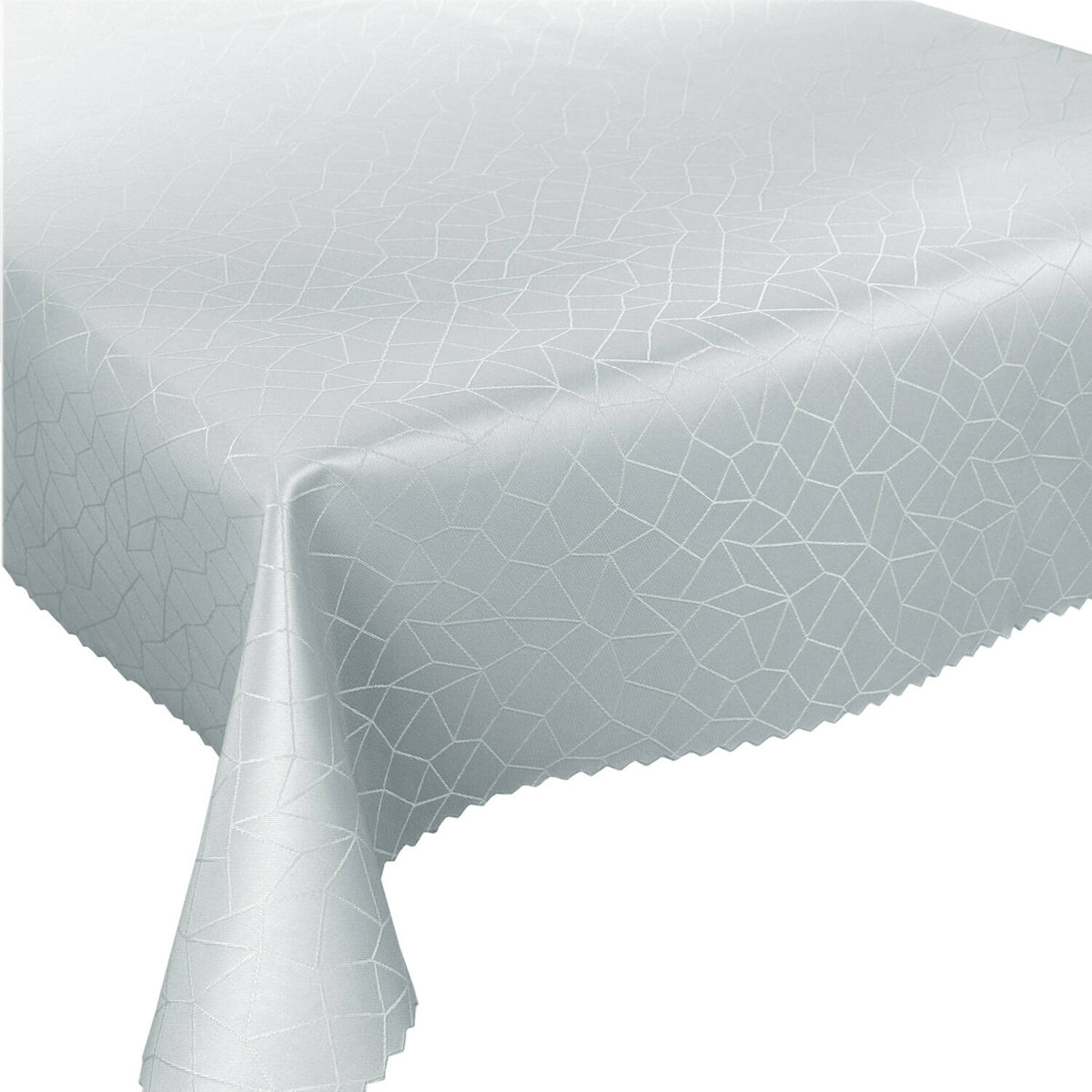 Obrus Plamoodporny Restauracyjny Szary Z-3425-130x160 cm