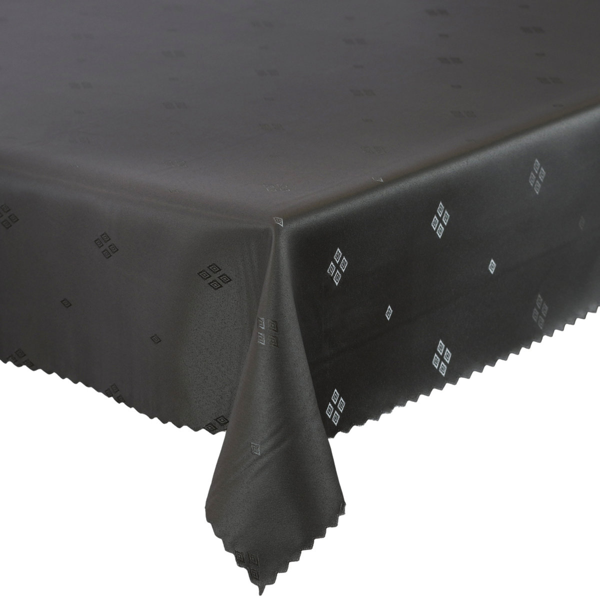 Obrus Plamoodporny Romb Grafit -130x220 cm