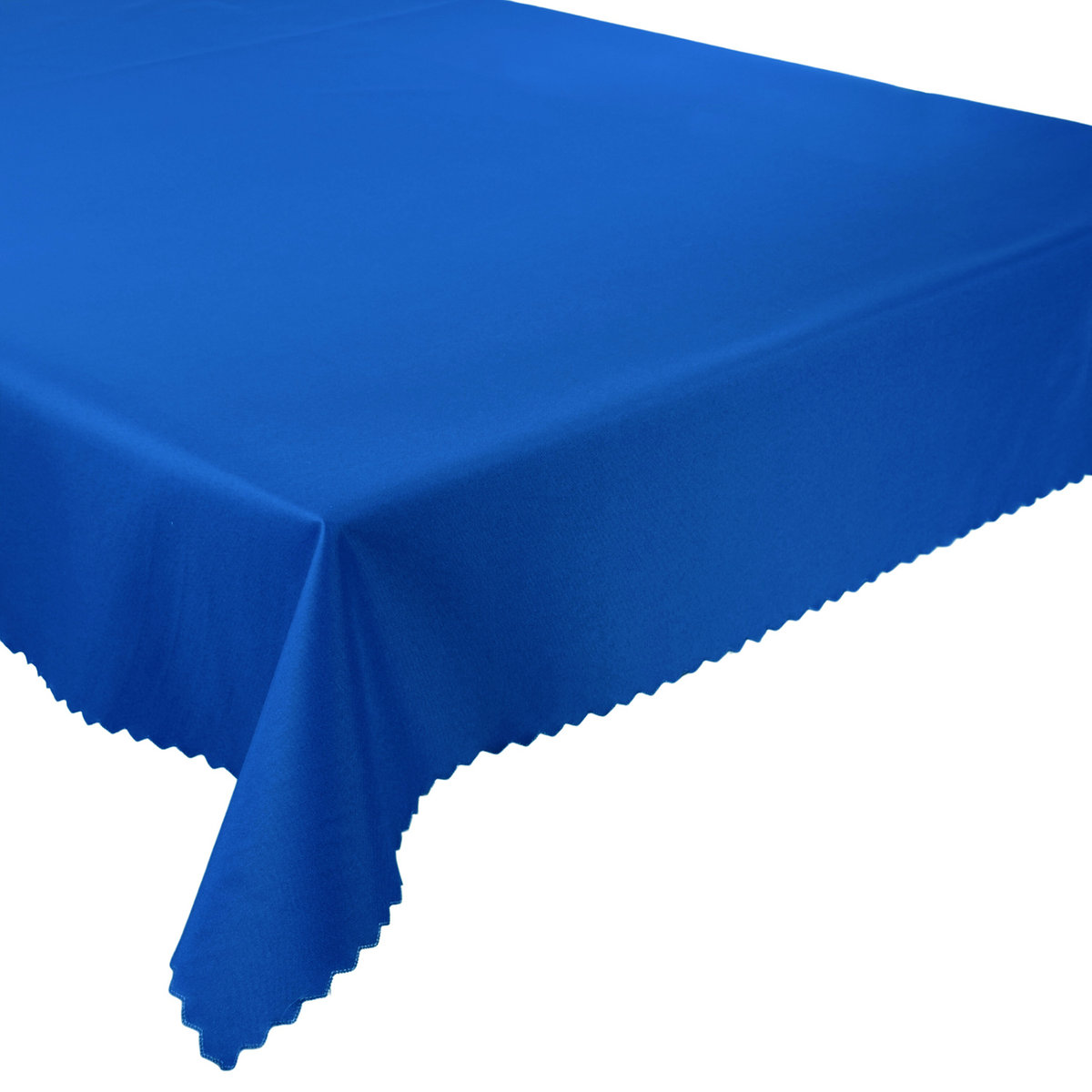 Obrus Poliestrowy Wodoodporny Plamoodporny Niebieski-140x160 cm