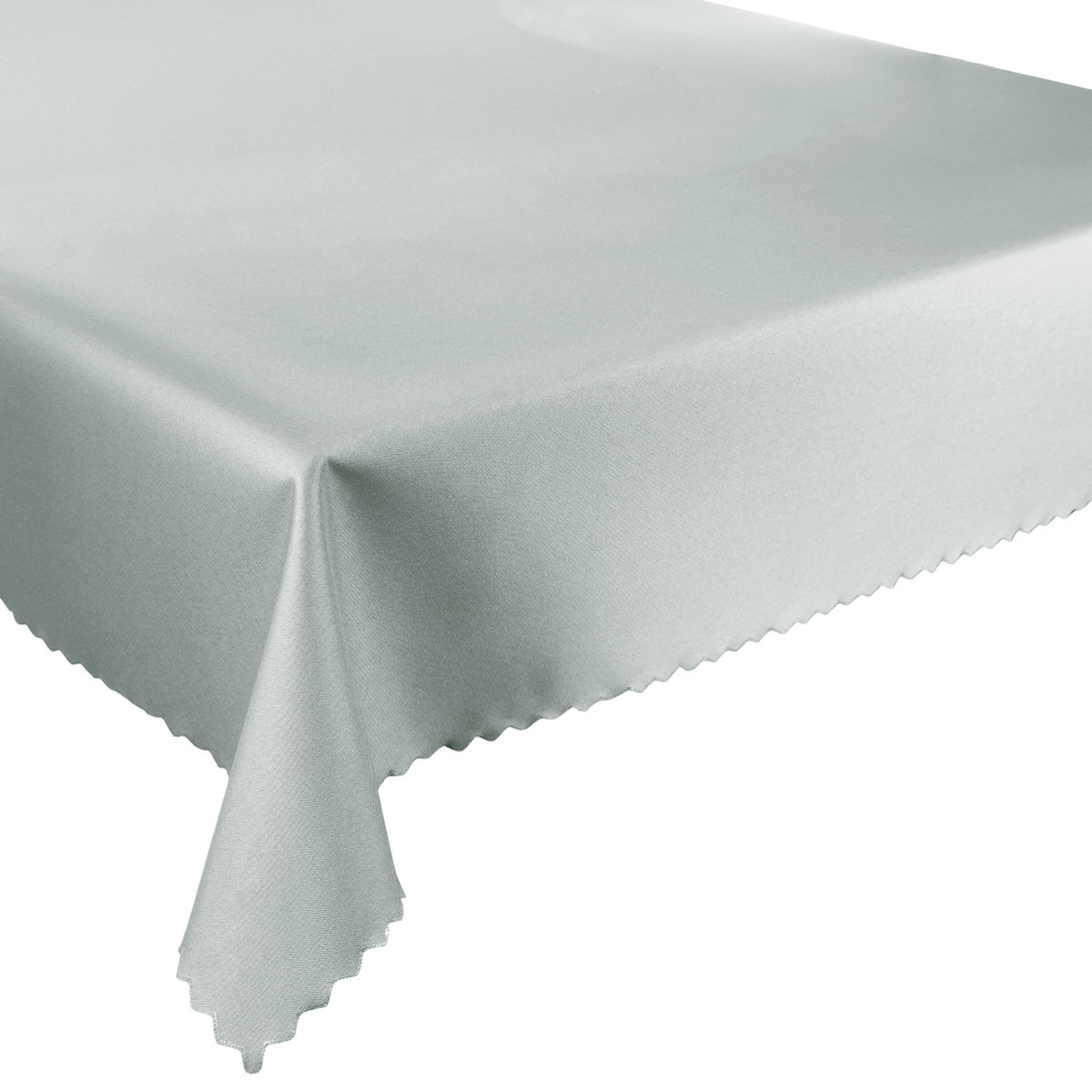 Obrus Poliestrowy Wodoodporny Plamoodporny Jasno Szary-130x220 cm