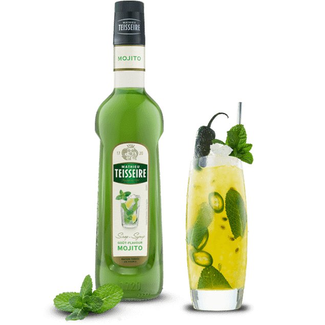 Syrop barmański Mojito 700 ml do drinków napojów lemoniad TEISSEIRE